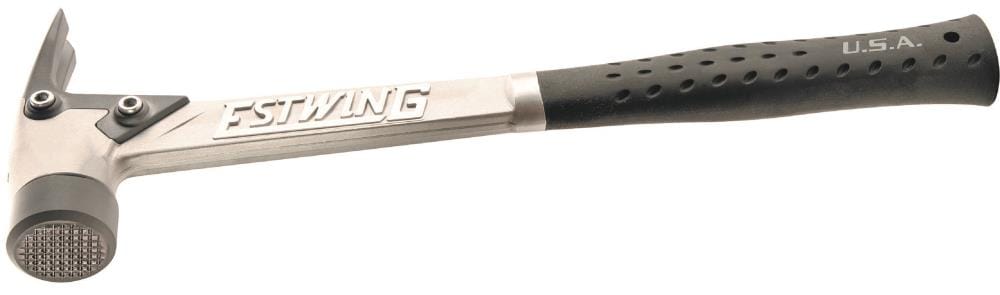 Estwing 14-oz Milled Face Steel Head Rubber Framing Hammer ALBKM
