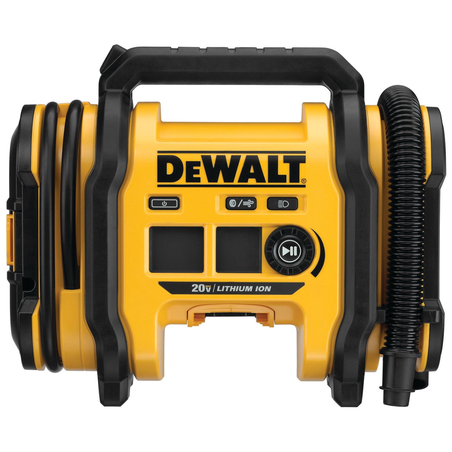 DEWALT 110-volt Lithium Ion (li-ion) Air Inflator (Power Source: Battery/Car/Electric) DCC020IB