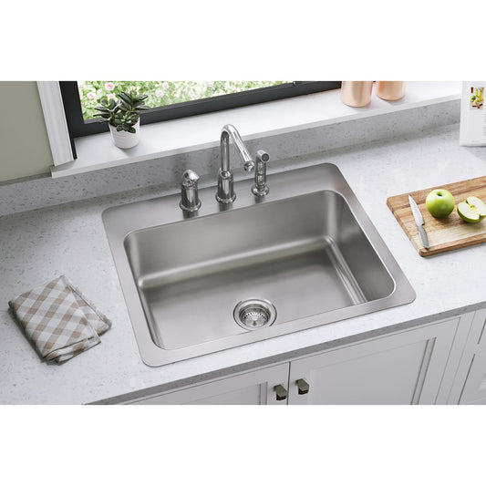 Miseno Undermount 35.875-in x 20.75-in Stainless steel Single bowl 16 -Gauge Kitchen Sink