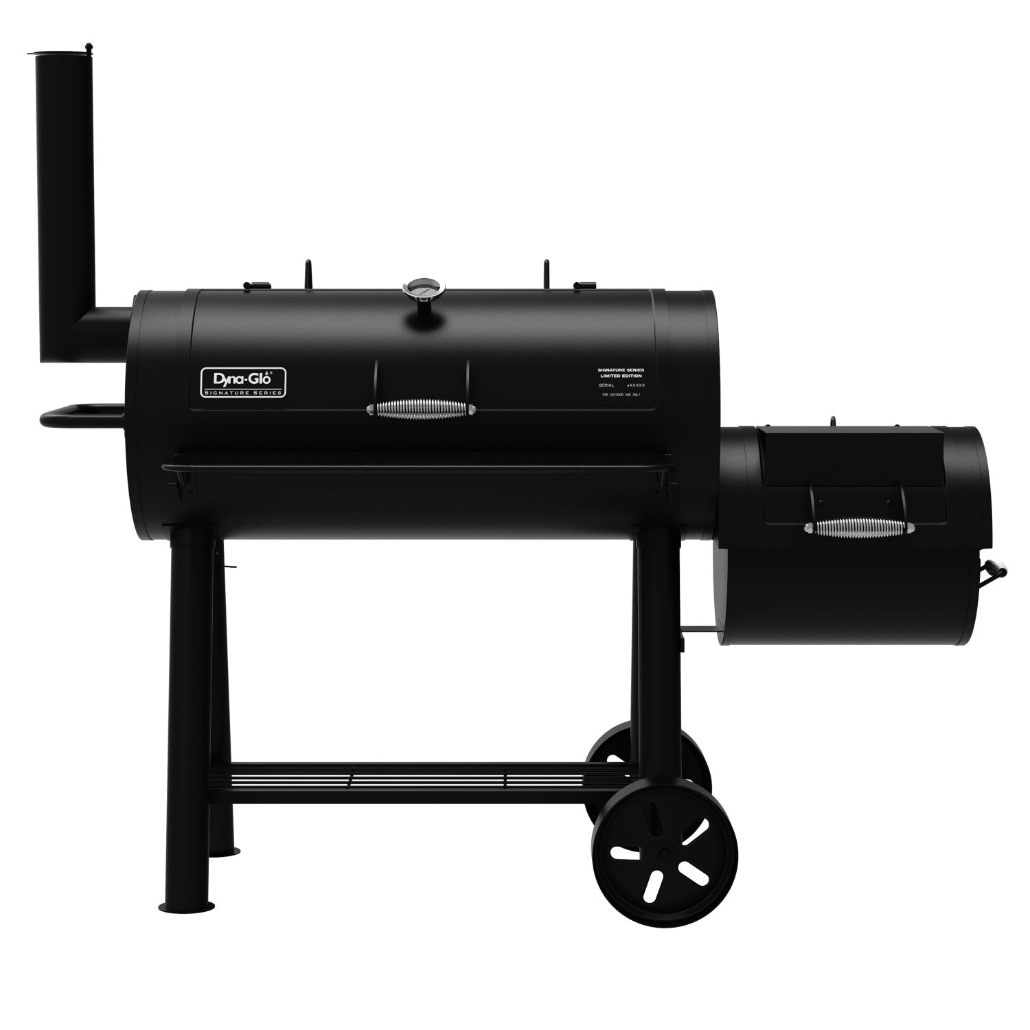 Dyna-Glo Signature Series 51.18-in W Black Barrel Charcoal Grill DGSS962CBO-D-KIT