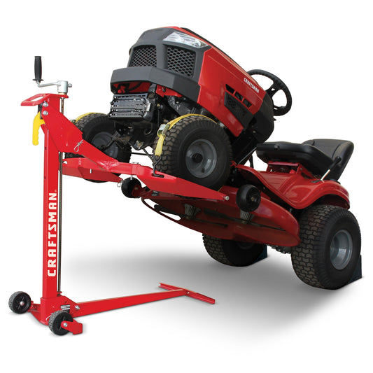 CRAFTSMAN Lift for Riding Mower - Front-Load Capacity of 500 lbs, 24-in Height, Compatible with Most Garden Tractors and ZTR Mowers CMKGAAV45099000