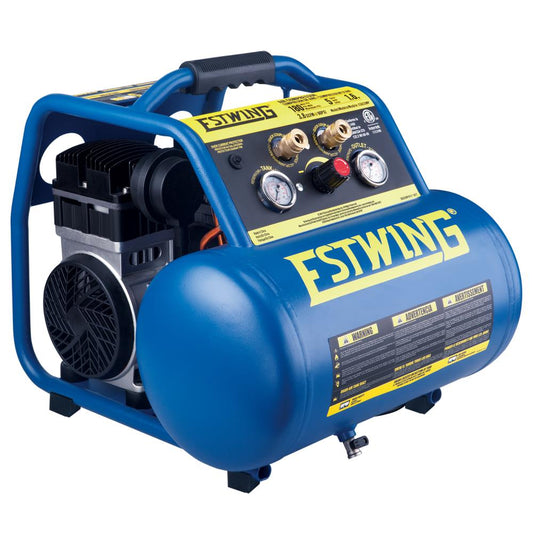 Estwing 5-Gallon Portable Electric 180 PSI Horizontal Air Compressor