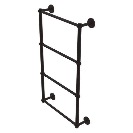 Allied Brass Prestige Skyline 24-in double Oil-rubbed bronze Wall mount 4-tier Towel Bar