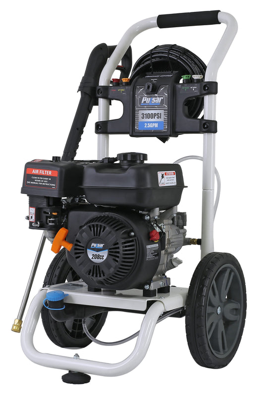 Pulsar Products 3100 PSI 2.5-GPMs Cold Water Gas Pressure Washer with 5 Spray Tips W31H19