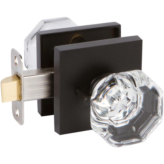 Delaney Hardware Bravura Black Interior Bed/Bath Privacy Door Knob BV925-715