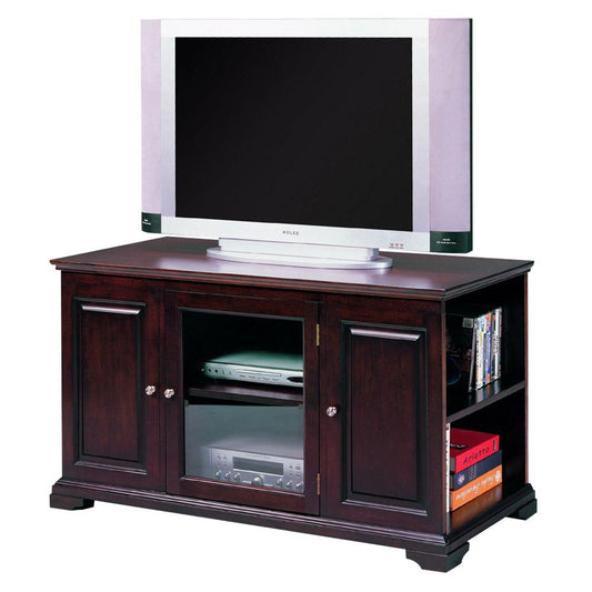 ORE International Traditional Espresso Tv Stand (Accommodates TVs up to 48-in)