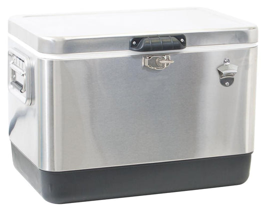 RIO Brands Stainless Steel 54-Quart Chest Cooler TC54SS-1