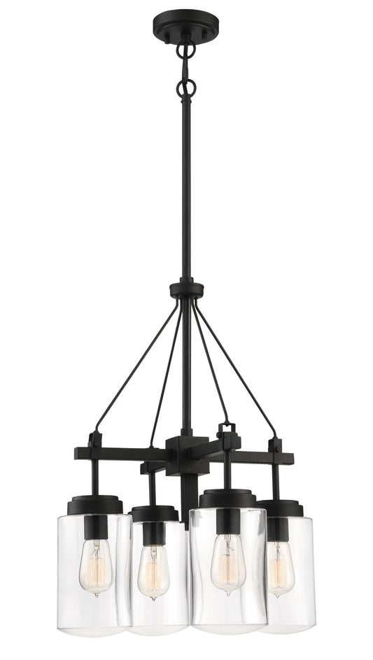 Craftmade Crosspoint 4 -Light Bronze Transitional For Use in Chandelier 1605370