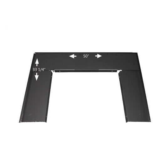 Buck Stove Black Faceplate kit