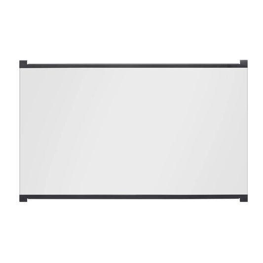 Dimplex BF Series Black 35-in to 43-in W x 27-1/2-in to 32-1/2-in H (Large) Cabinet-style Fireplace Doors with Tempered Clear Glass