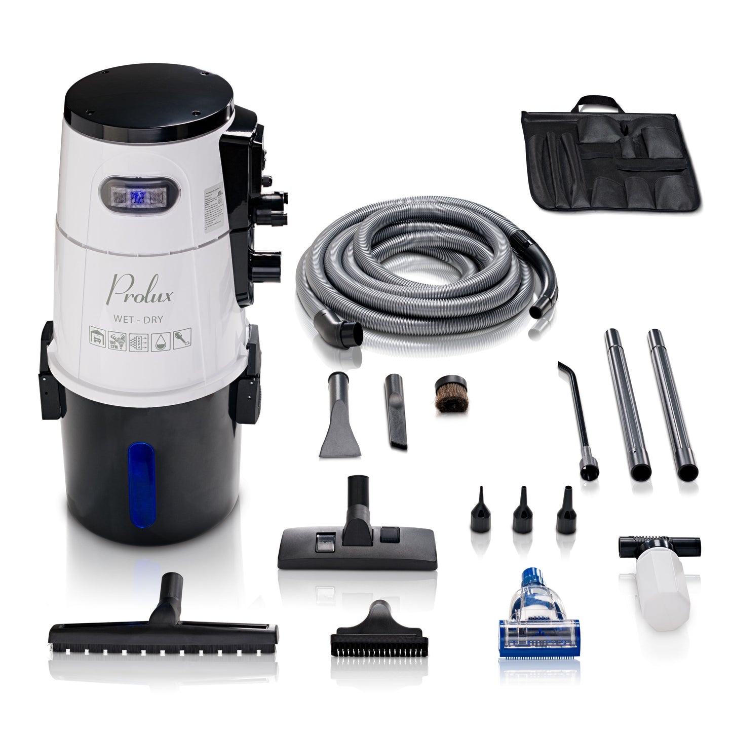 Prolux 5.3-Gallons 6.5-HP Corded Wet/Dry Shop Vacuum with Accessories Included PROLUX_GARAGE