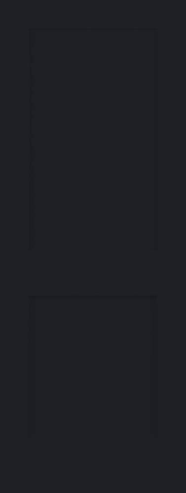 RELIABILT Shaker 36-in x 80-in Black 2-panel square Smooth Solid core Prefinished Pine Wood Slab Door