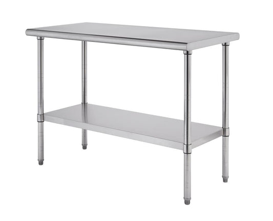 TRINITY 48-in L x 34.65-in H Ecostorage Stainless Steel Work Bench TLS-0204