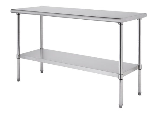 TRINITY 60 L x 34.65-in H EcoStorage Stainless Steel Steel Work Bench