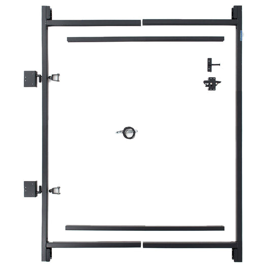 Adjust-A-Gate 1-1/4-in Black Gate Hardware Kit 93775