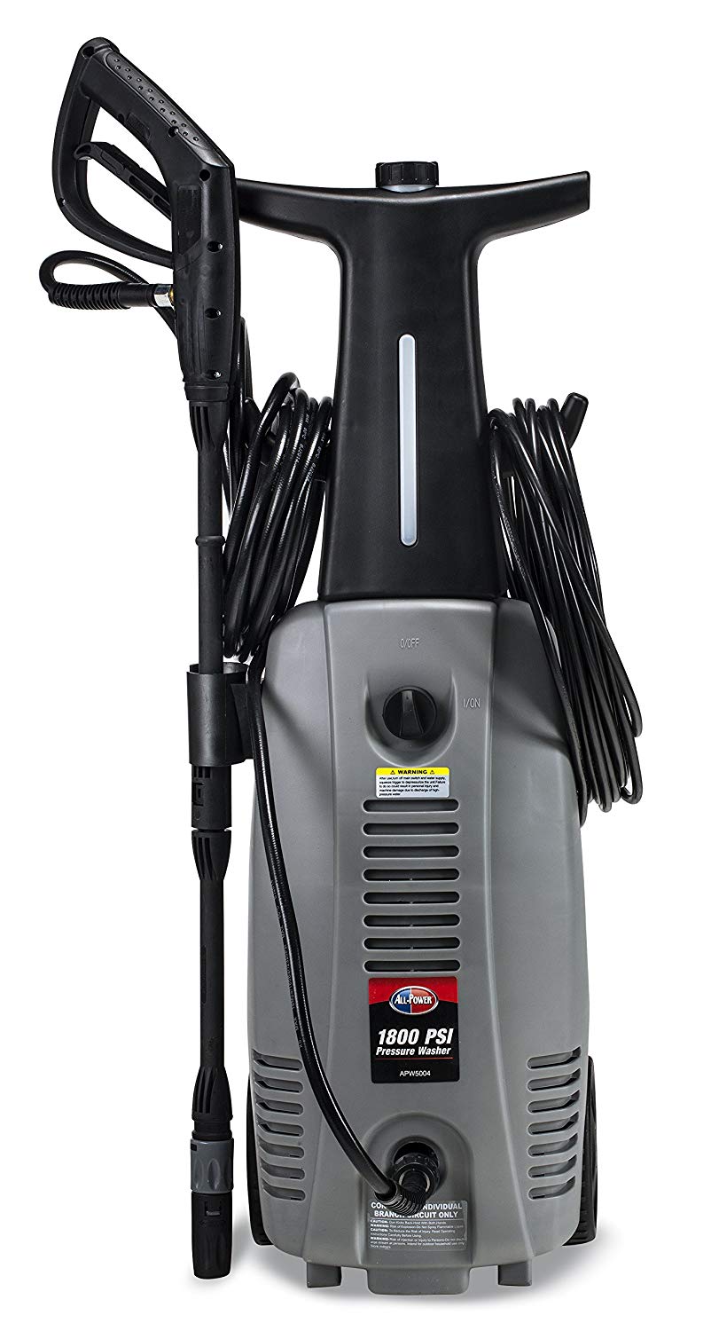 All Power 1800 PSI Cold Water Pressure Washer with 1 Spray Tip APW5004