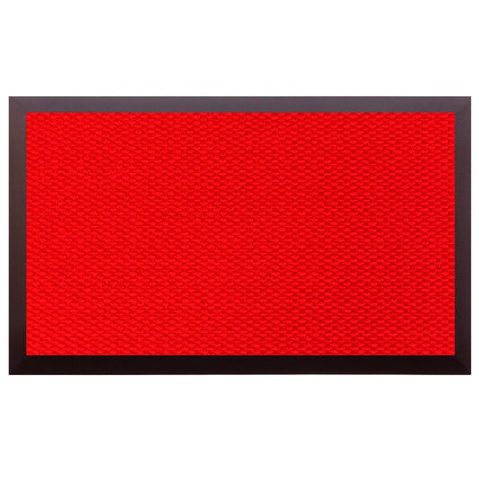 Callowaymills 48-in x 144-in Red Non-Slip Grip Indoor or outdoor Door Mat