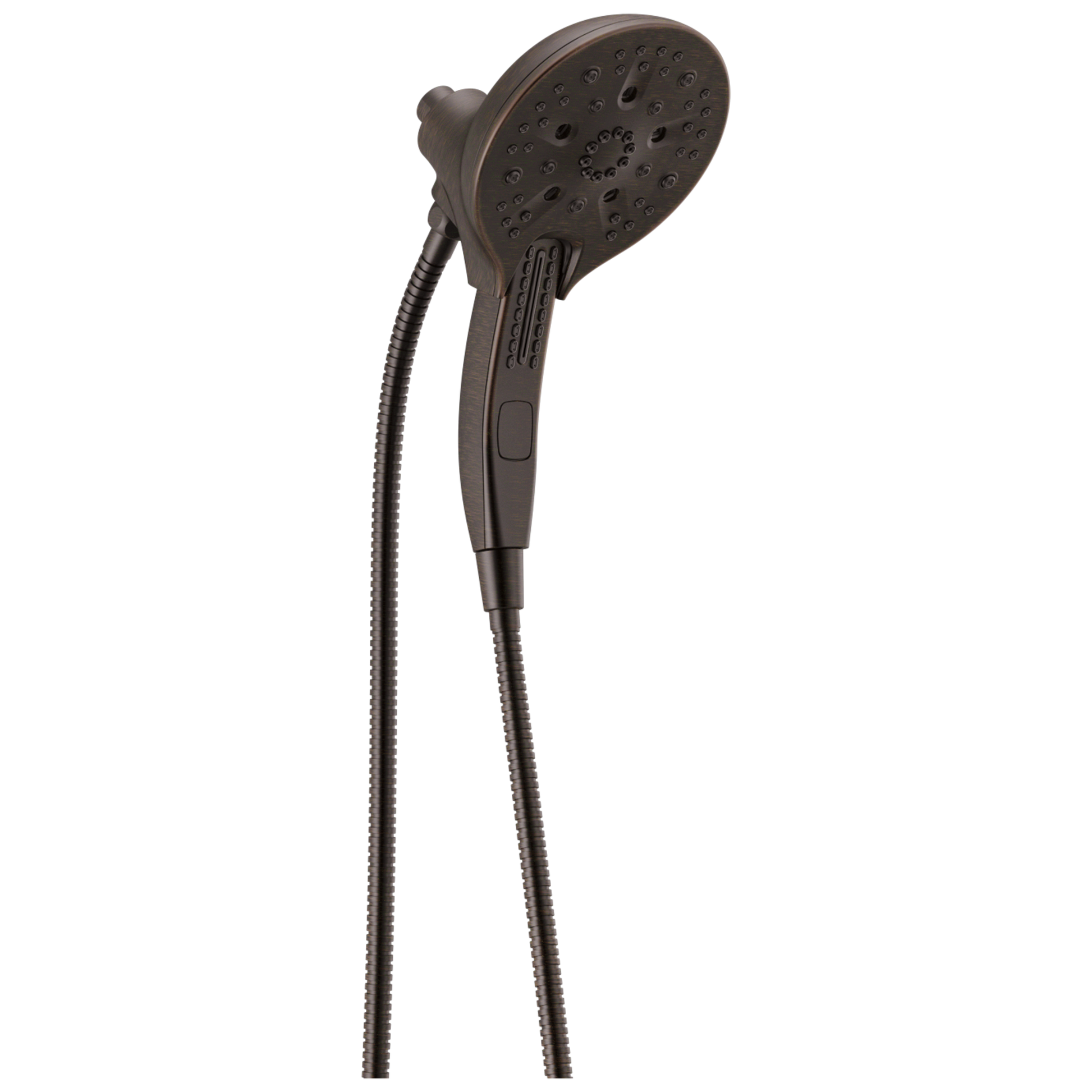 Delta Universal Showering Components 5.0 -Spray Venetian Bronze 1.5-in Round Dual/Combo Shower Head 1.75 GPM