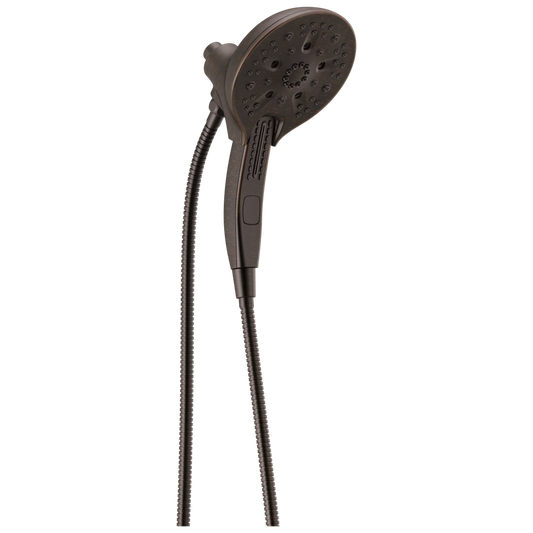 Delta Universal Showering Components 5.0 -Spray Venetian Bronze 1.5-in Round Dual/Combo Shower Head 1.75 GPM