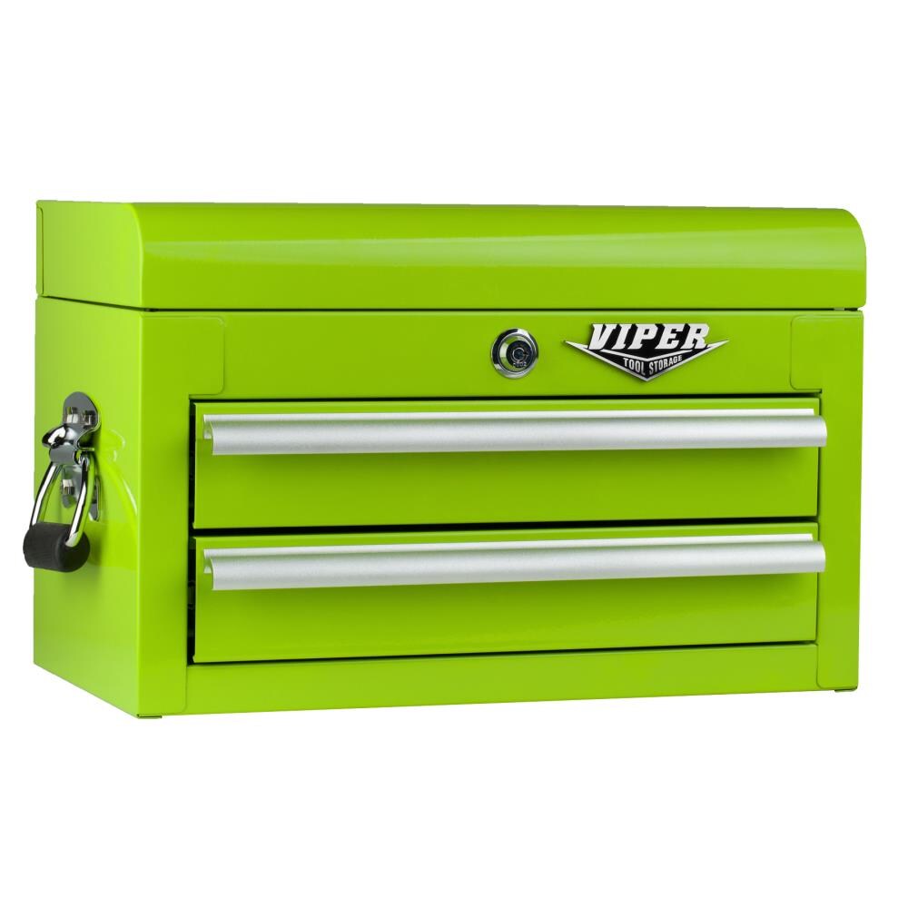 Viper Tool Storage 18-in W x 11.5-in H 2-Drawer Steel Tool Chest (Green) LB218MC