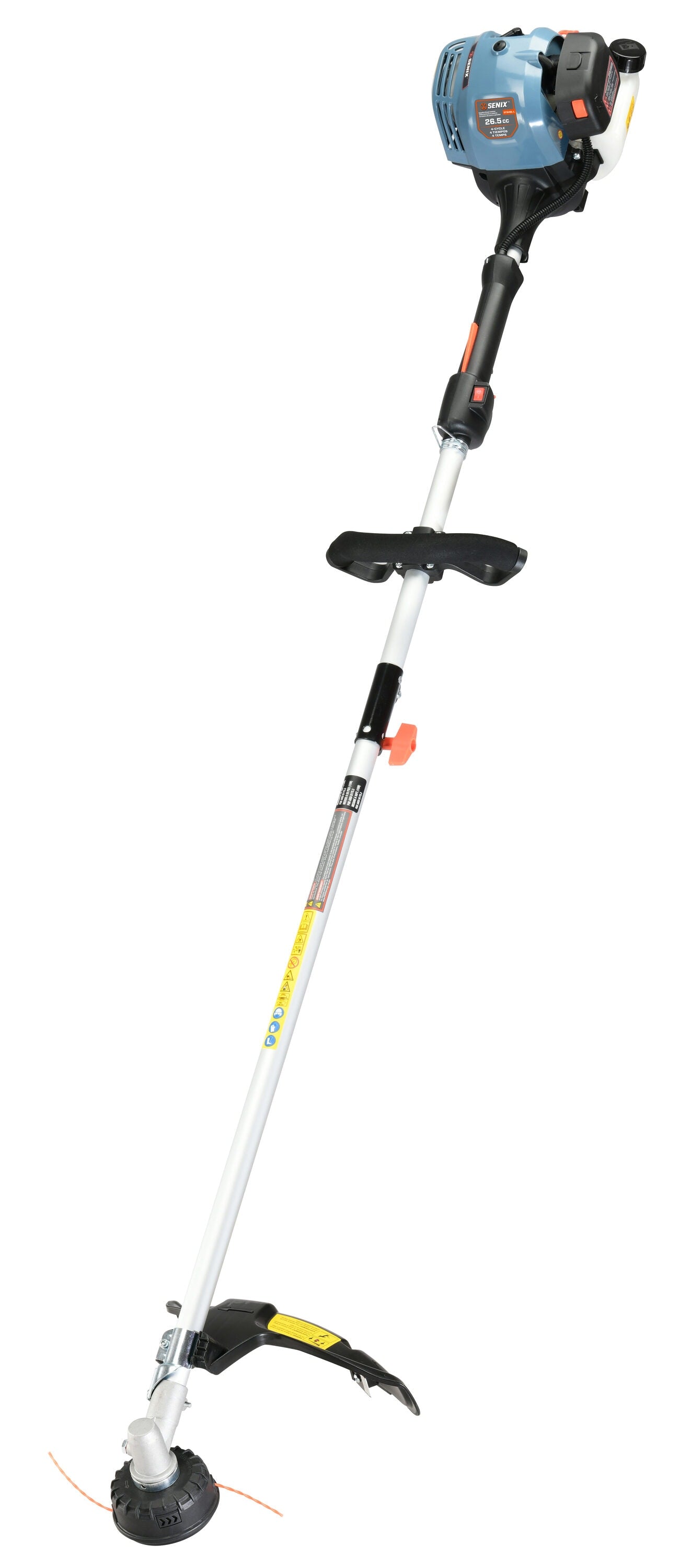 SENIX 4QL 26.5-cc 4-cycle 17-in Straight Shaft Attachment Capable Gas String Trimmer GTS4QL-L