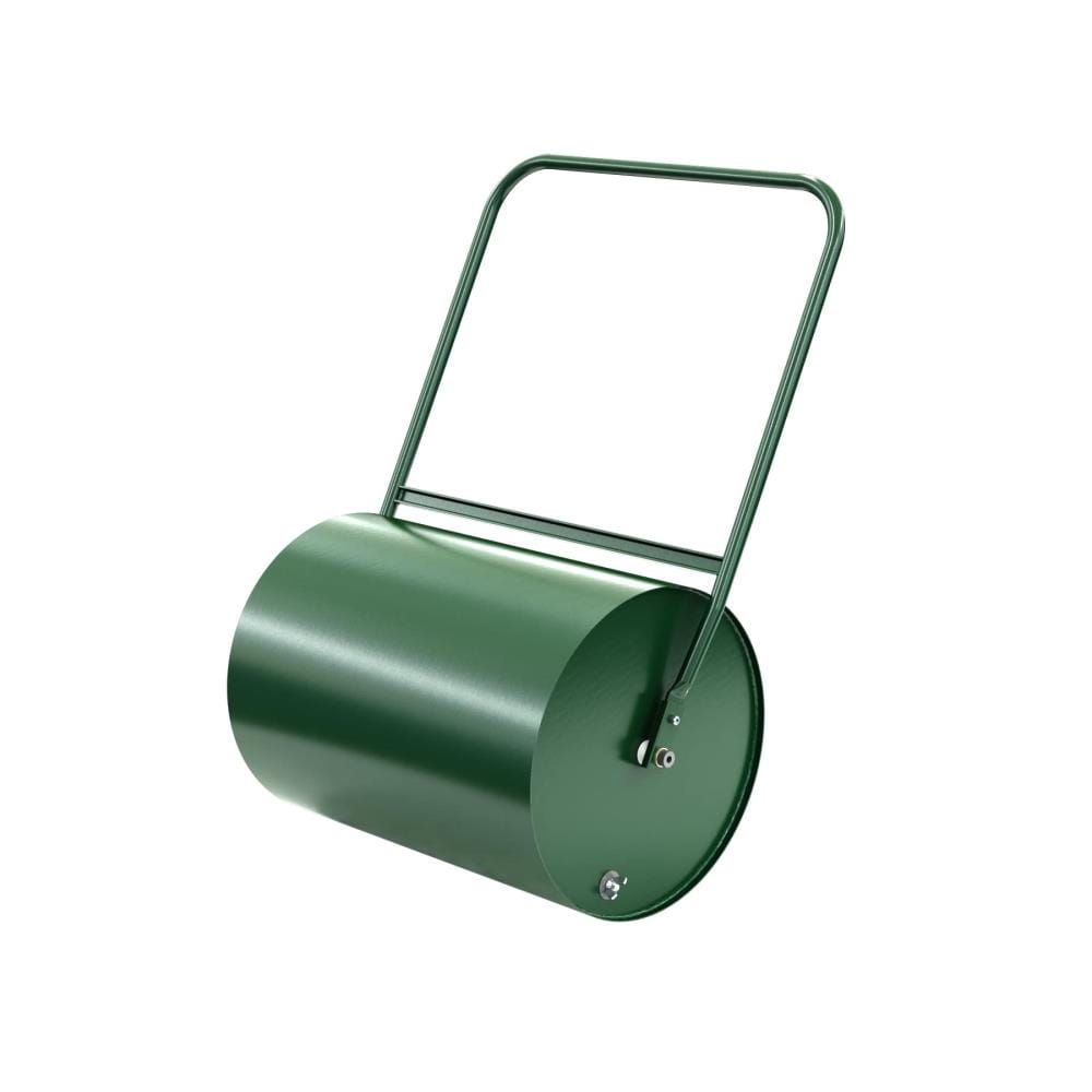 Bon Tool Green Steel Lawn Roller with U-Shaped Handle - 18-in x 24-in - All Welded Construction 84-203