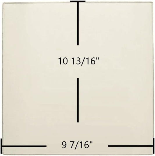 Morso Badger 3112/3142 Ceramic Glass Panel – 9 7/16" x 10 13/16" (Part #79310000)
