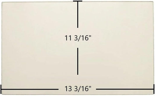 Morso O6 Ceramic Glass Panel – 13 3/16" x 11 3/16" (Part #79000200)