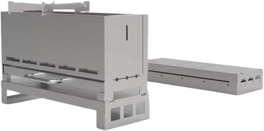 Outdoor Fireplaces Folding Camping Brazier Portable Stove Bonfire Furnace Campfire Outdoor Fire Wood Burner Heater Picnic Fire Pits