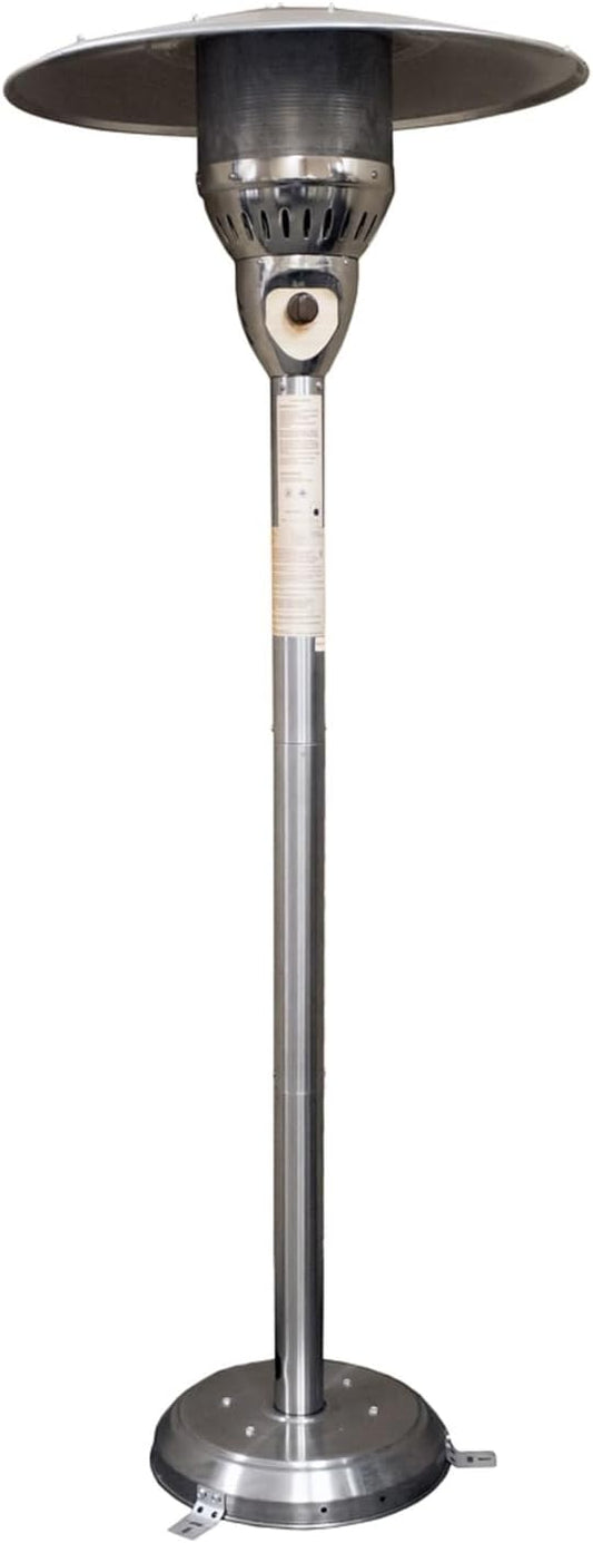 Hiland NG-WSS Tall Natural Gas Patio Heater,