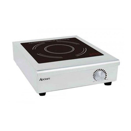 Adcraft IND-C208V Manual Countertop Induction Cooker, Stainless Steel, 208v, Silver