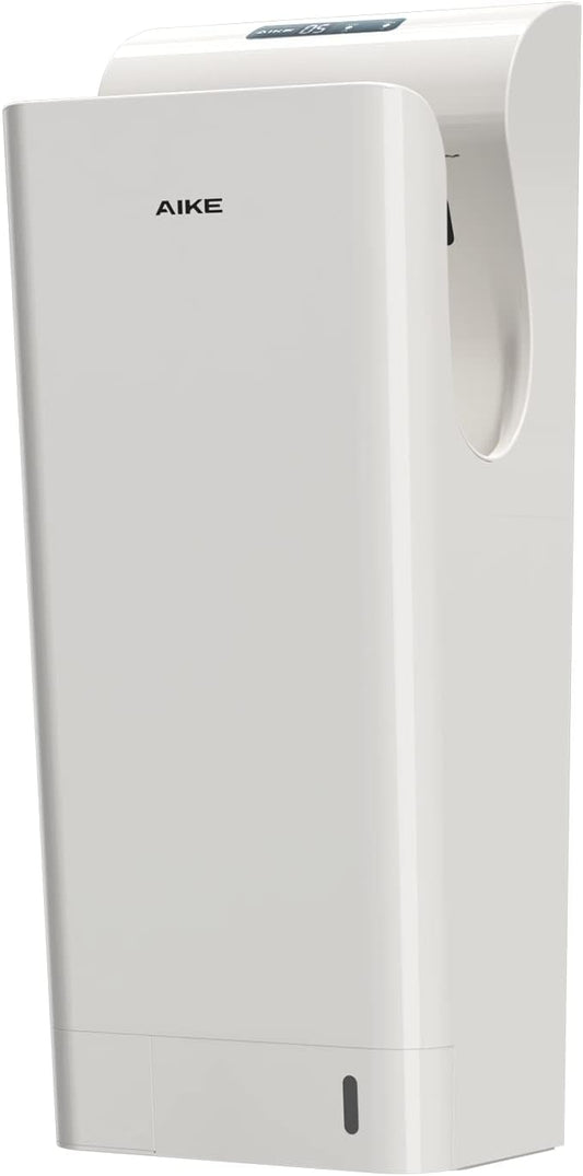 AIKE HEPA Filtered Vertical Hand Dryer Ultimate, UL Approved 120V 1700W White Model AK2030