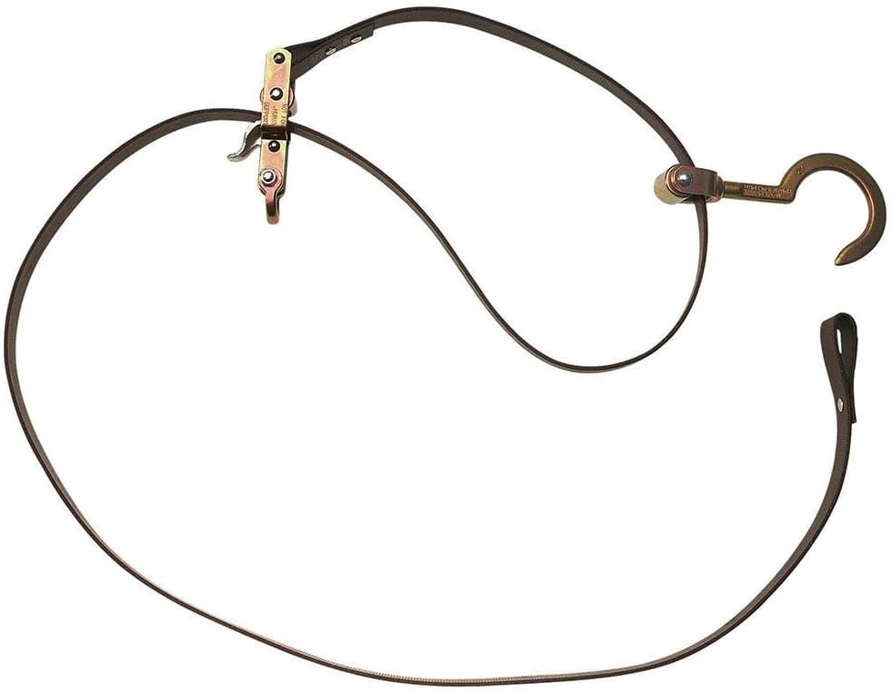 Klein Tools 1702-20N Howe Wire Tool, Made in USA, Galvanized, For Use With Wire Pulling, 500-Pound Load, 7-Foot Long x 1-Inch Wide, Nylon/Steel