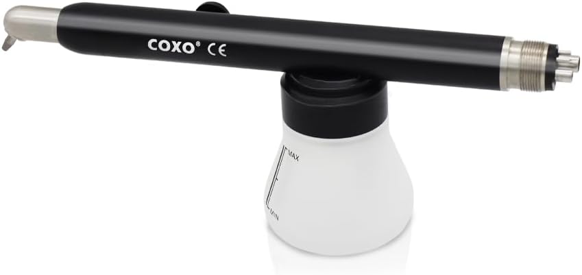 COXO Aluminum Oxide Air Arasion Sandblaster System, 360° Sandblasting without Dead Angles