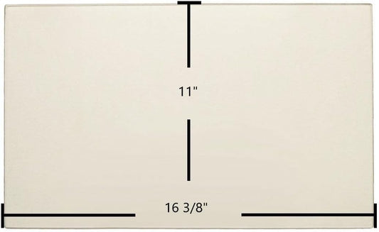 Kozy Heat 731 DV Ceramic Glass Panel – 16 3/8" x 11" (G100)