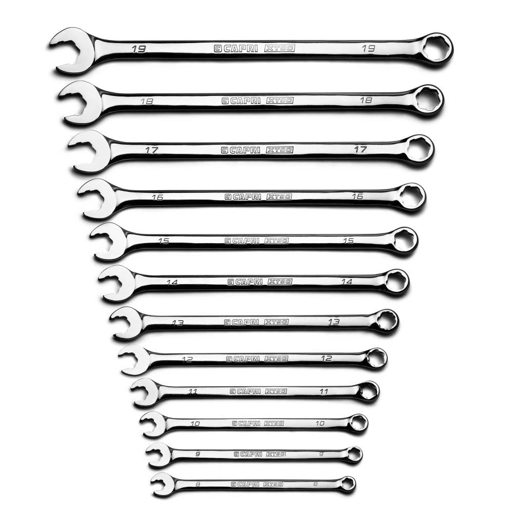 Capri Tools 12-Piece Set 6-point Metric Combination Wrench Includes Soft Case CP11750-12MPK