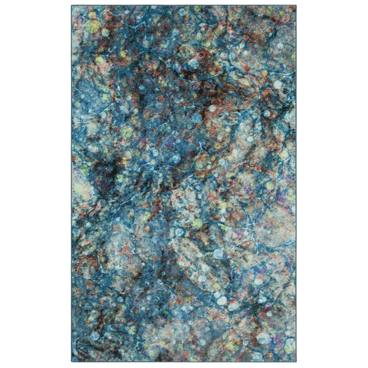 Mohawk Home Prismatic 8 x 10 (ft) Tufted Polyester Multi Rectangular Indoor Abstract Mid-Century Modern Area rug
