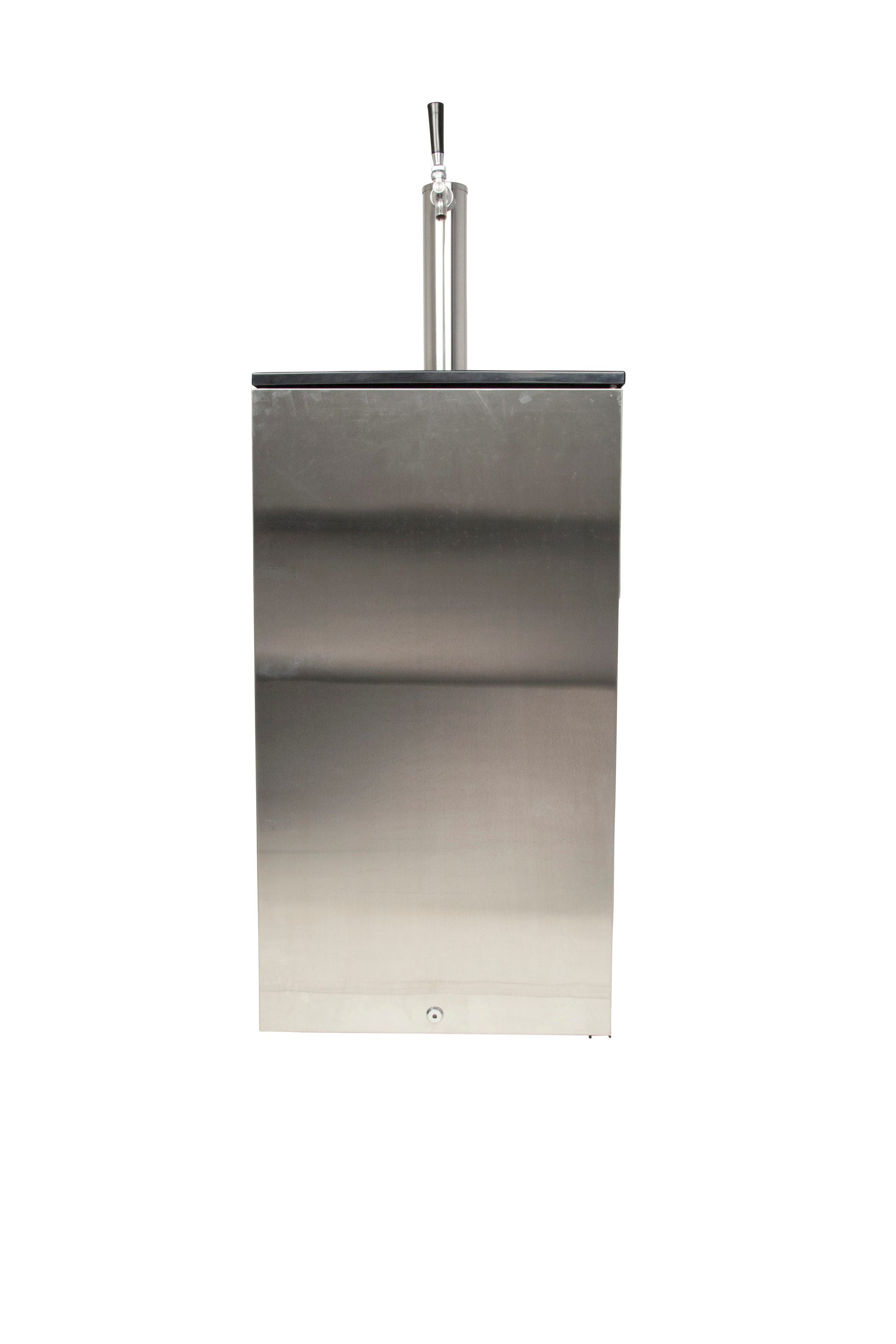 EdgeStar Single tap Sixth-barrel keg Black cabinet stainless steel Door Digital Freestanding Beer kegerator