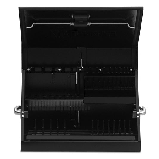 Montezuma Triangle 23.375-in W x 14.5-in H Steel Tool Chest (Black) SM200B