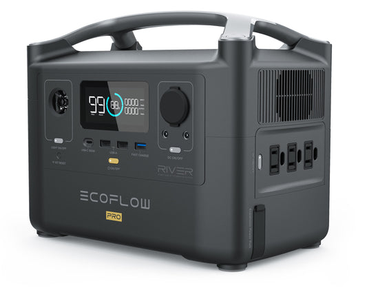 EcoFlow 720Wh RIVER Pro 1200-Watt Portable Power Station EFRIVER600PRO-AM