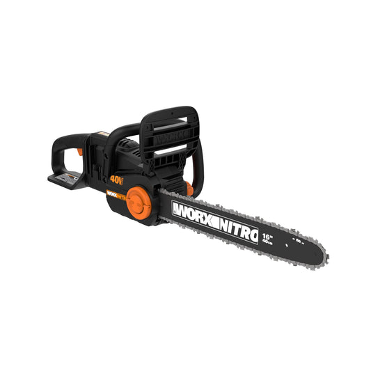 WORX Nitro Power Share 40-volt 16-in Brushless Battery Chainsaw (Battery and Charger Not Included) WG385.9