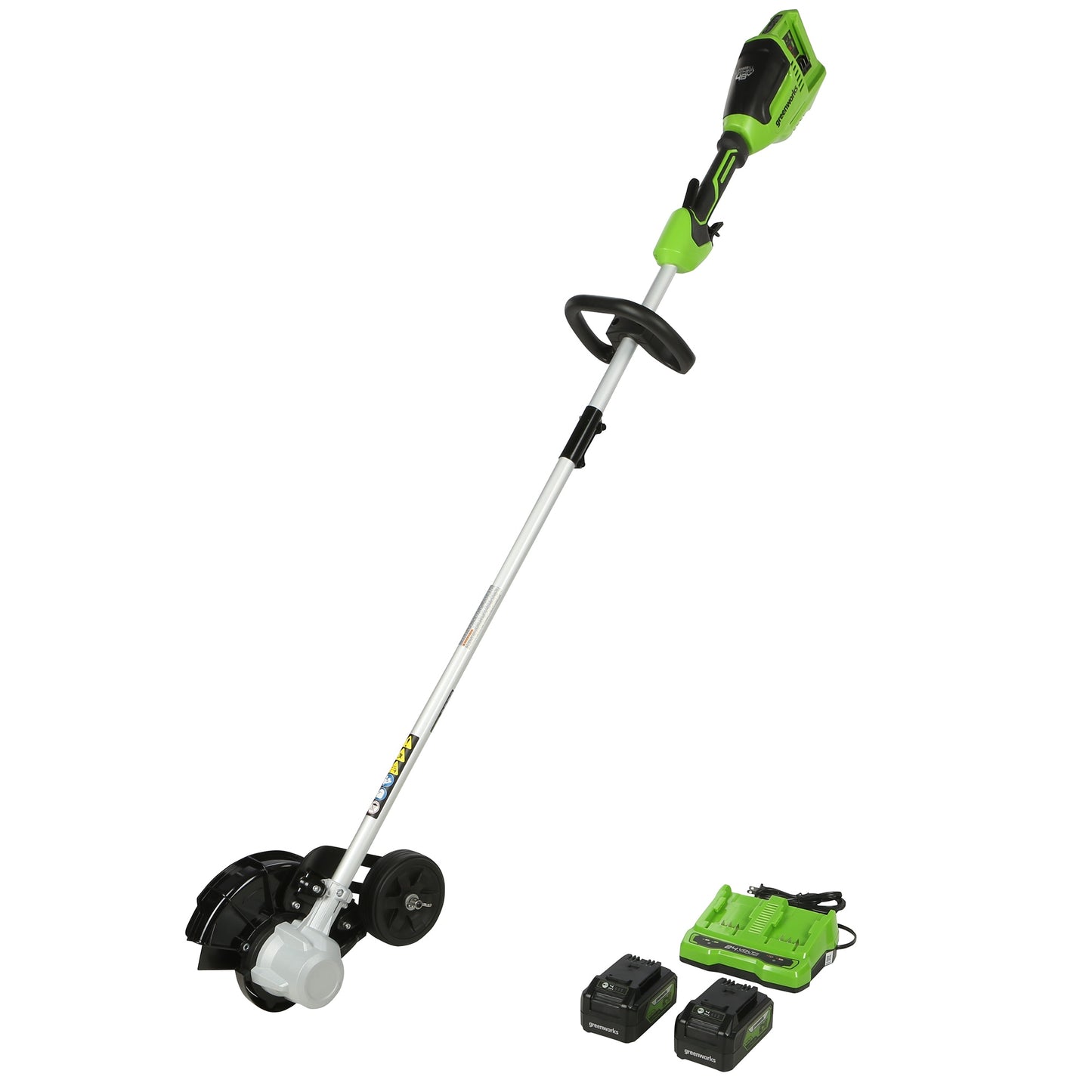 Greenworks 8-in Handheld Battery Lawn Edger (Battery Included) ED48L4410