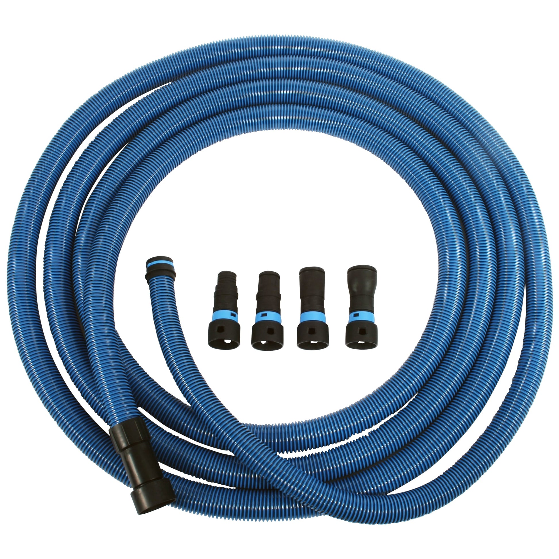 Cen-Tec Systems Anti Static Vacuum Hose and Shop Vacuums with Expanded Multi-Brand Power Tool Adapter Set, 30 Ft 95215