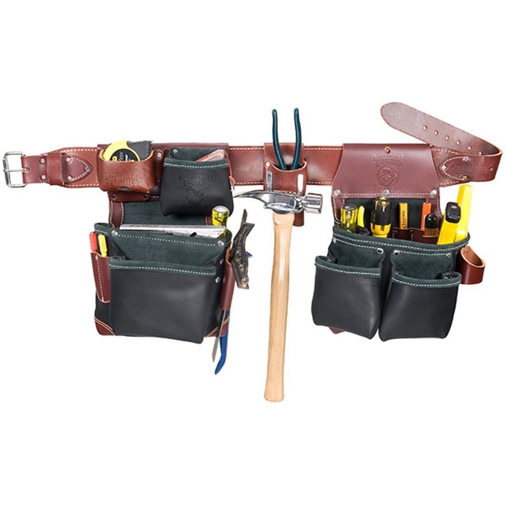Occidental Leather Green building framer set Framer Leather Tool Belt B5625 M