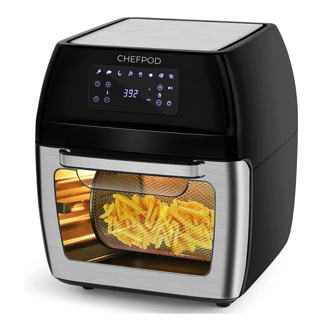 Drinkpod Chefpod Pro 13-Quart Chrome Programmable Air Fryer DP-CHEFPOD-1P