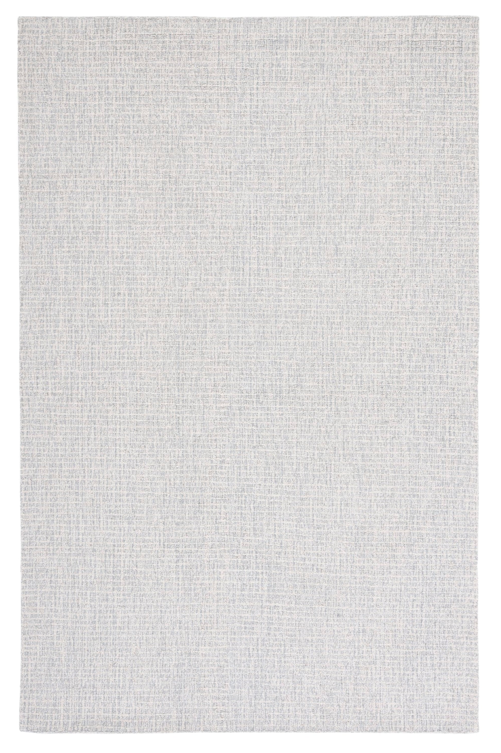 Safavieh Abstract Lottie 8 x 10 (ft) Tufted Wool Light Gray/Ivory Rectangular Indoor Abstract Bohemian/Eclectic Area rug