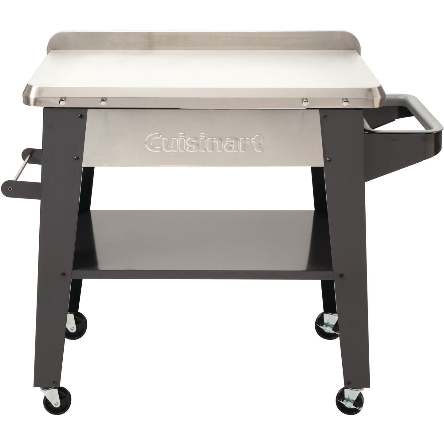 Cuisinart Outdoor Stainless Steel Grill Prep Table Stainless Steel Grill Cart CPT-194
