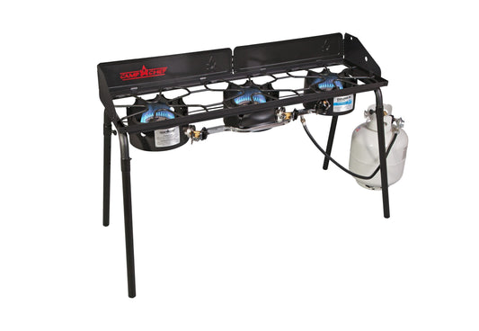 Camp Chef Explorer 3X 3-Burners Propane Manual Steel Outdoor Stove EX90LW