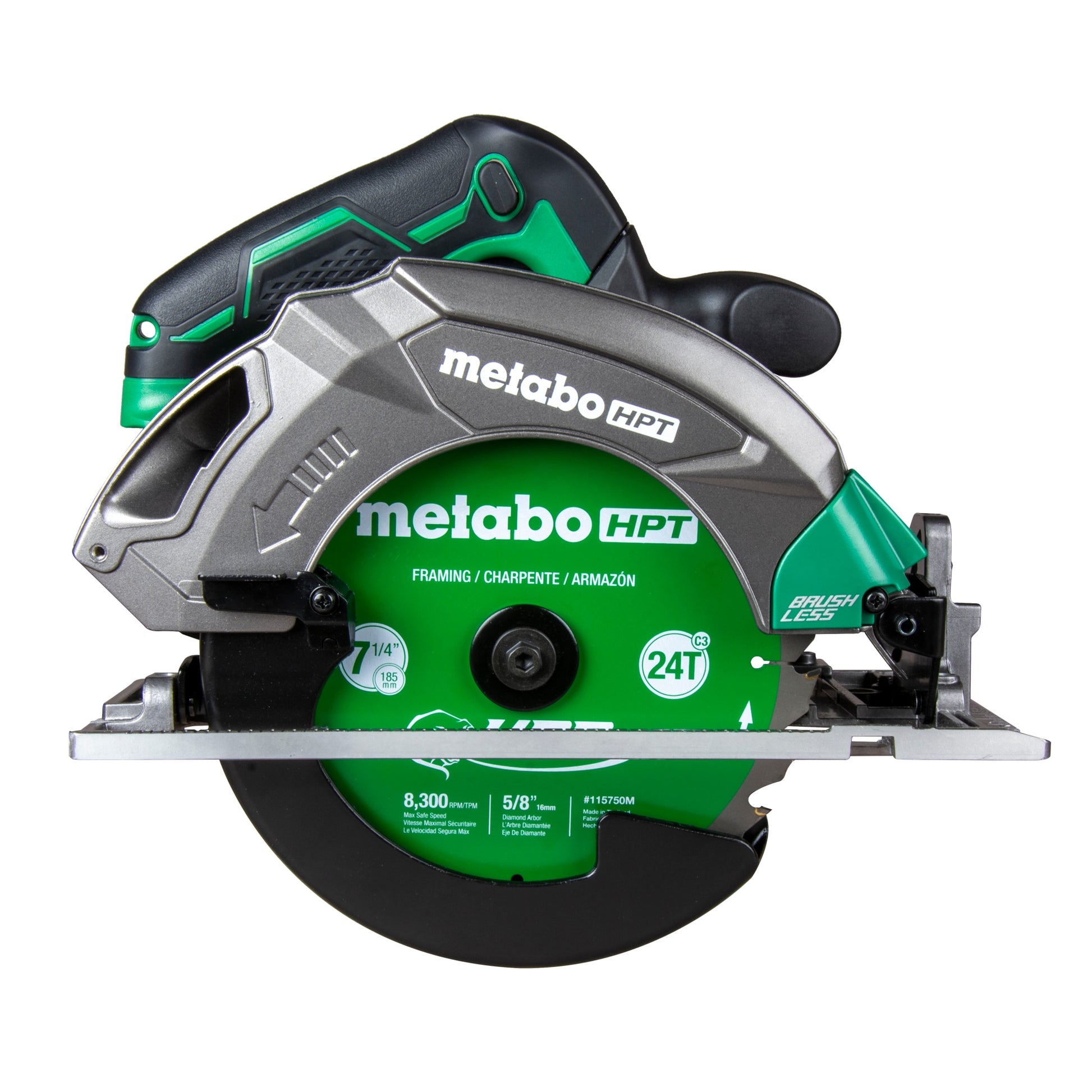 Metabo HPT MultiVolt 18-volt 7-1/4-in Cordless Circular Saw (Bare Tool) C1807DAQ4M