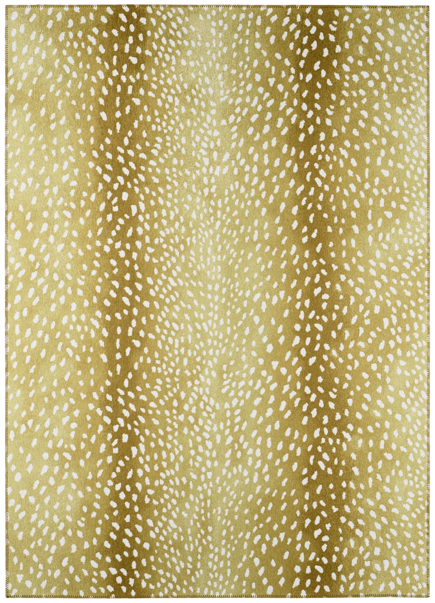 Addison Rugs Safari 9 x 12 (ft) Gilded Rectangular Indoor/Outdoor Animal print Bohemian/Eclectic Area rug